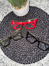 Load image into Gallery viewer, Cat Eye Clear Frame Glasses