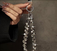 Load image into Gallery viewer, Crystal Phone Lanyard Wrist Strap