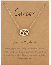 Load image into Gallery viewer, Zodiac Symbol Necklace