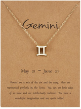 Load image into Gallery viewer, Zodiac Symbol Necklace