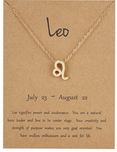 Load image into Gallery viewer, Zodiac Symbol Necklace