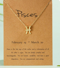 Load image into Gallery viewer, Zodiac Symbol Necklace