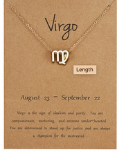 Load image into Gallery viewer, Zodiac Symbol Necklace
