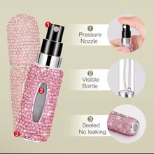 Load image into Gallery viewer, Bling perfume mini bottle
