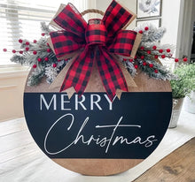 Load image into Gallery viewer, Holiday Door Sign
