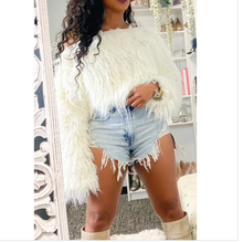Load image into Gallery viewer, Glam Fur Top
