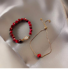 Load image into Gallery viewer, Adjustable Stone Bracelet
