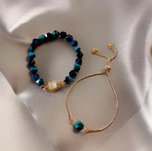 Load image into Gallery viewer, Adjustable Stone Bracelet
