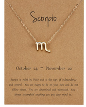 Load image into Gallery viewer, Zodiac Symbol Necklace
