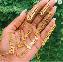 Load image into Gallery viewer, Zodiac Word Necklace
