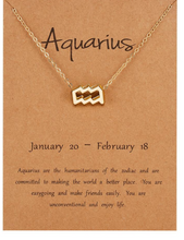 Load image into Gallery viewer, Zodiac Symbol Necklace
