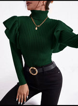 Load image into Gallery viewer, Ruffle sweater
